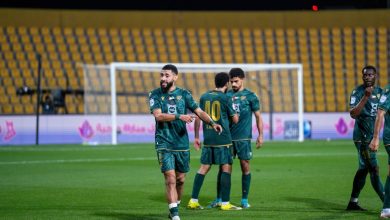 خورفكان والوصل- المصدر: حساب رابطة المحترفين الإماراتية