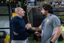 مسعود ميرال ودامير كرزنار- المصدر: حساب رابطة المحترفين الإماراتية