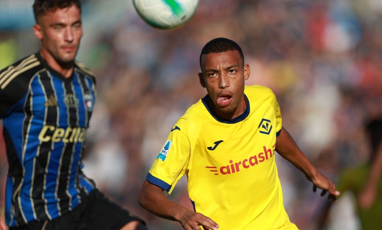 رفيق بلغالي لاعب الجزائر وهيلاس فيرونا.. المصدر (Getty images)