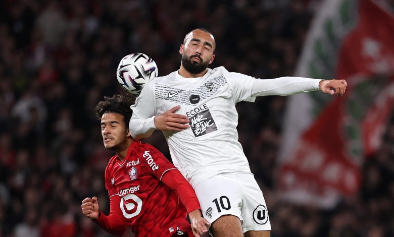 حيماد عبدلي لاعب أنجيه.. المصدر (Getty images)