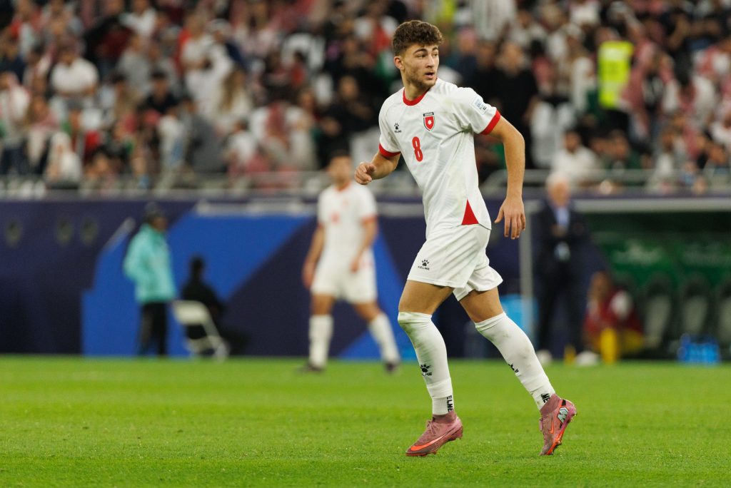 عودة الفاخوري لاعب الأردن.. المصدر (Getty images)