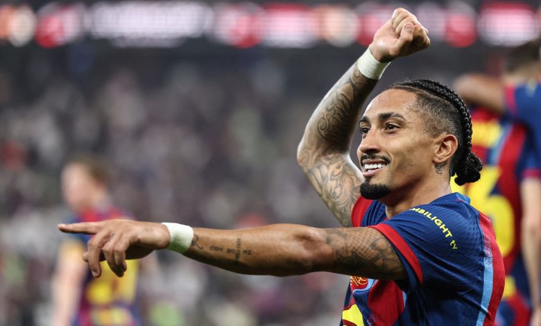 رافينيا - برشلونة - المصدر (Getty images)