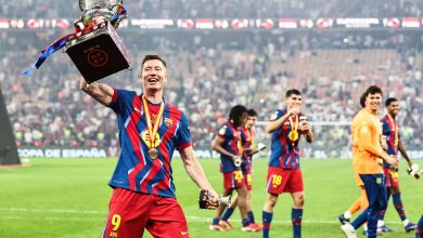 روبرت ليفاندوفسكي - برشلونة - المصدر (Getty images)