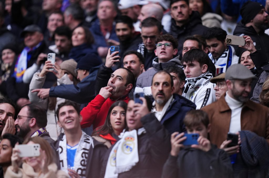 جماهير ريال مدريد (المصدر:Gettyimages)