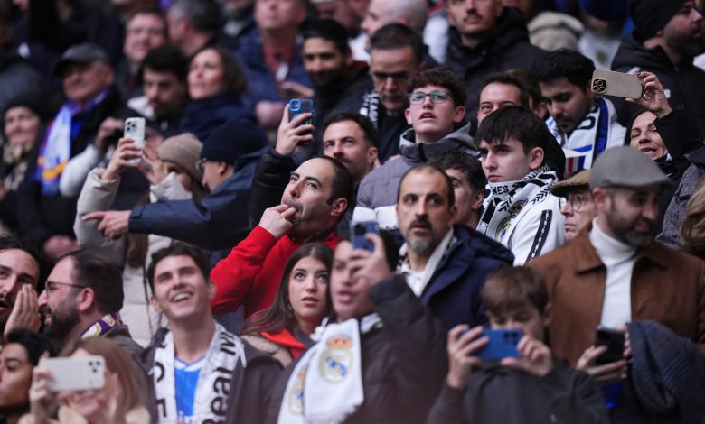 جماهير ريال مدريد (المصدر:Gettyimages)