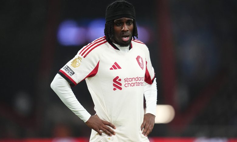 جيريمي فريمبونج لاعب ليفربول.. المصدر: (Getty images)