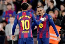 لامين يامال - رافينيا - برشلونة - المصدر (Getty images)