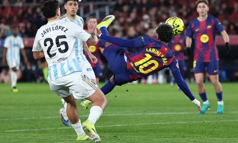 لامين يامال - برشلونة - ريال أوفييدو - المصدر (Getty images)