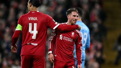 أليكس ماك أليستر - فيرجيل فان دايك - ليفربول ضد قره باغ (المصدر: Getty images)