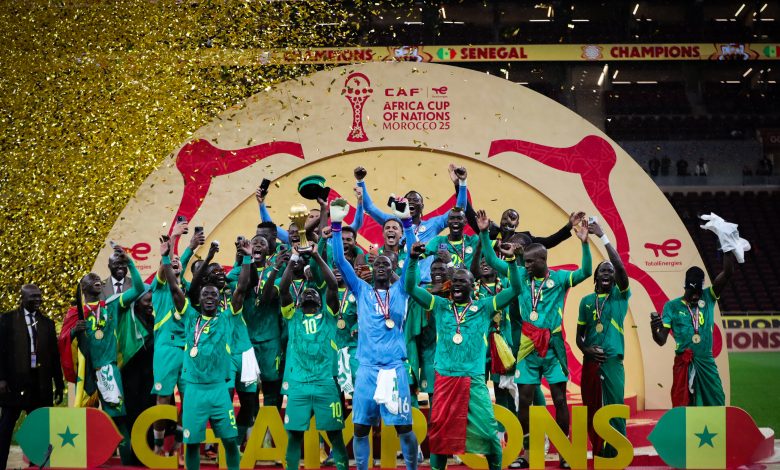 تتويج السنغال بأمم إفريقيا 2025 - المصدر (Getty images)