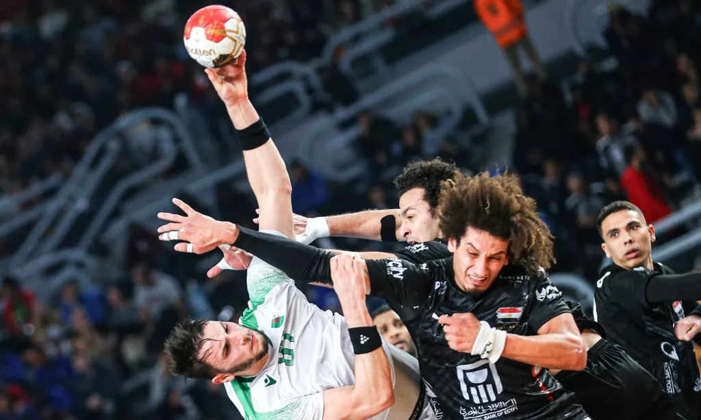 ما هي القناة الناقلة لمباراة مصر ضد الجابون وأين تشاهد إفريقيا لكرة اليد مجانًا؟