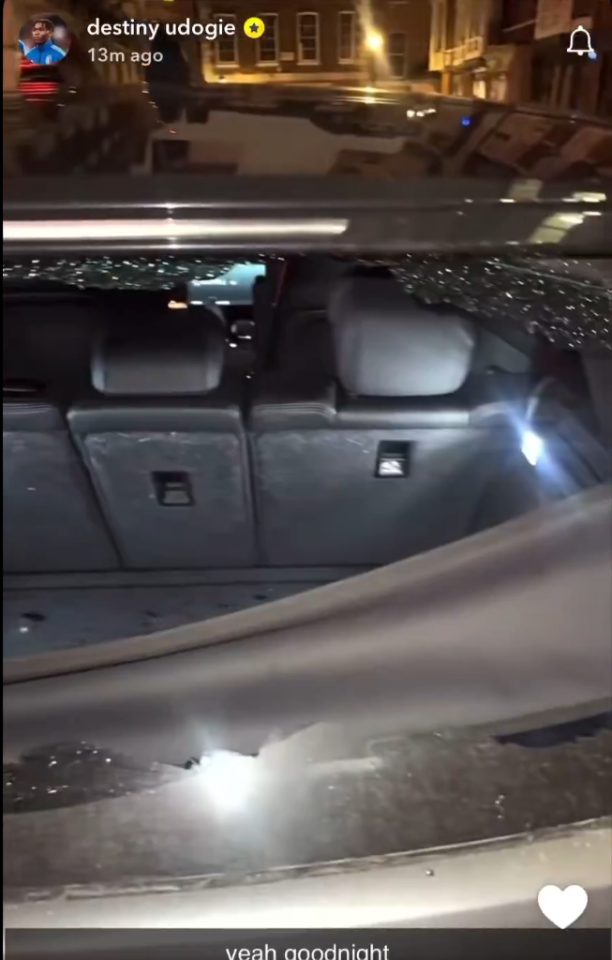 سيارة ديستيني أودوجي بعد تحطيمها