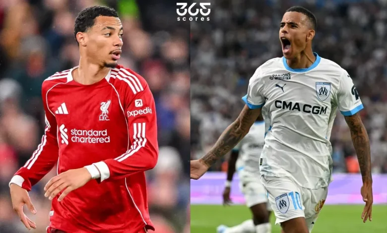 ما القناة الناقلة لمباراة ليفربول ضد مارسيليا وأين تشاهد مباريات دوري أبطال أوروبا؟