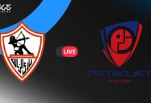 الزمالك ضد بتروجيت