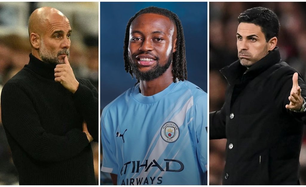 أنطوان سيمينيو - بيب جوارديولا - ميكيل أرتيتا