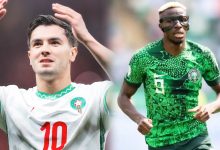 المغرب ضد نيجيريا