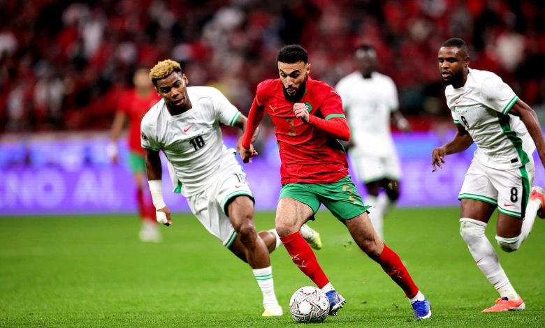 نصير مزراوي - منتخب المغرب (تصوير عمر الناصري)