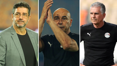 كارلوس كيروش - حسام حسن - روي فيتوريا