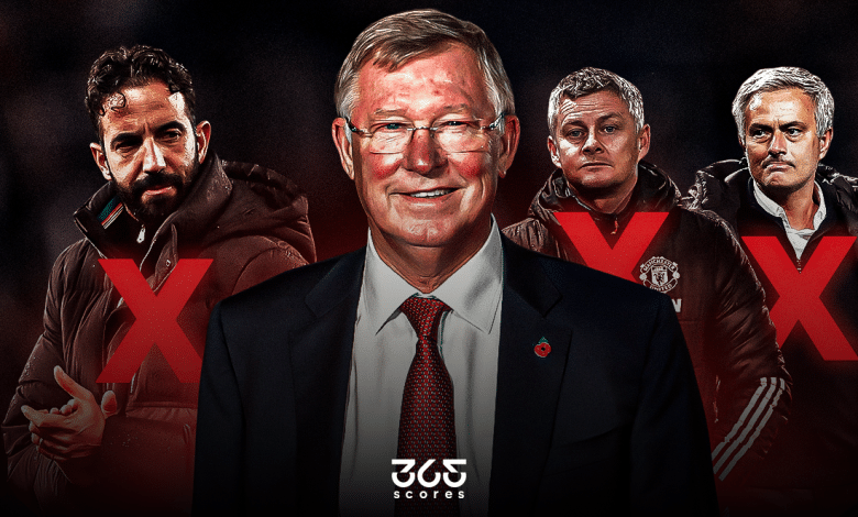 لعنة السير أليكس فيرجسون - مانشستر يونايتد