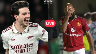 رابط مشاهدة بث مباشر مباراة أرسنال ومانشستر يونايتد الآن في الدوري الإنجليزي