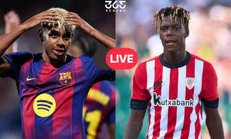 بث مباشر ثمانية.. كيفية مشاهدة مباراة برشلونة ضد أتلتيك بيلباو في السوبر الإسباني؟