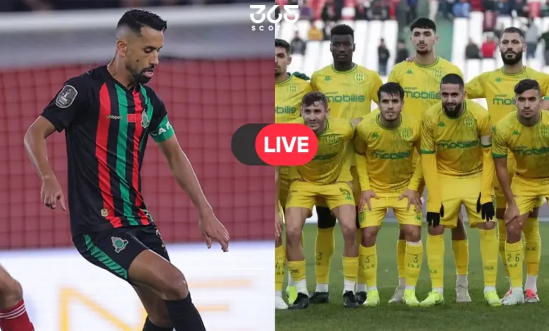 بث مباشر الآن.. كيفية مشاهدة مباراة شبيبة القبائل ضد الجيش الملكي في إفريقيا؟