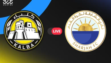 الشارقة ضد كلباء