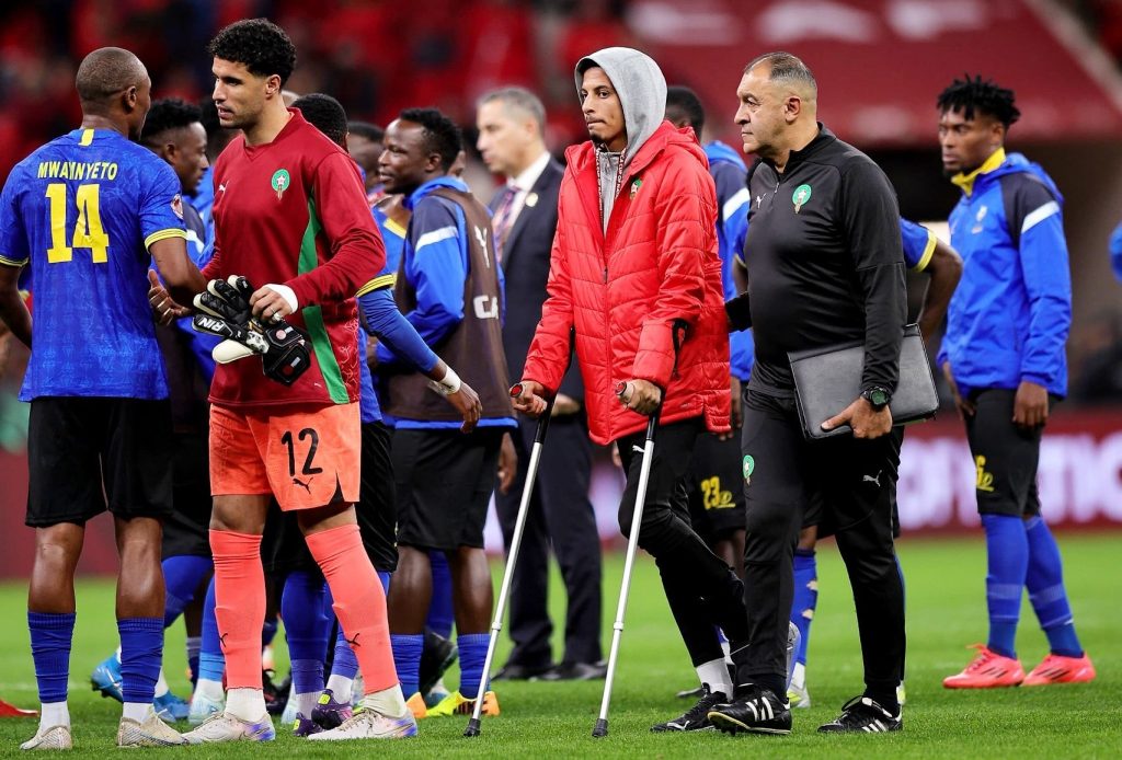 عز الدين أوناحي - منتخب المغرب (تصوير: عمر الناصري)