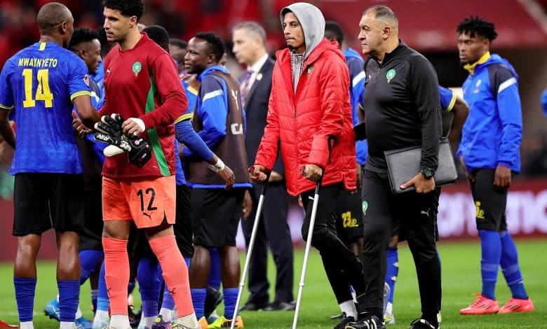 عز الدين أوناحي - منتخب المغرب (تصوير: عمر الناصري)