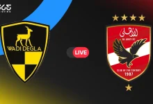 الأهلي ضد وادي دجلة