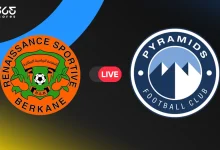 نهضة بركان ضد بيراميدز