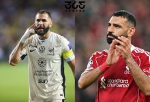 محمد صلاح - كريم بنزيما - (المصدرgettyimages)