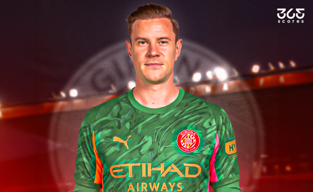 تير شتيجن حارس مرمى جيرونا الجديد