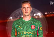 تير شتيجن حارس مرمى جيرونا الجديد