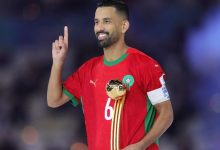 محمد ربيع حريمات - منتخب المغرب (تصوير عمر الناصري)