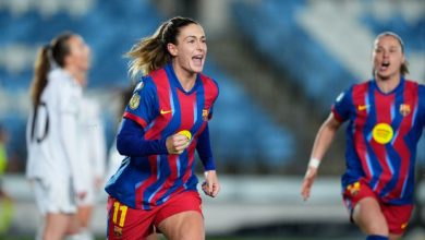 سيدات برشلونة ضد ريال مدريد.. (المصدر:Gettyimages)