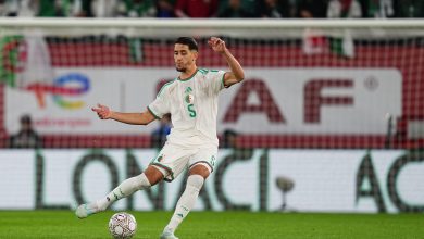 الجزائري زين الدين بلعيد مدافع شبيبة القبائل.. (المصدر:Gettyimages)