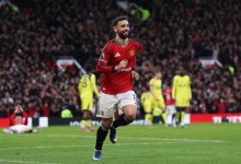 برونو فيرنانديز - مانشستر يونايتد ضد توتنهام (المصدر:Gettyimages)