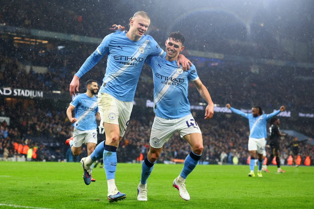 إرلينج هالاند - فيل فودين - مانشستر سيتي
(المصدر: Getty images)