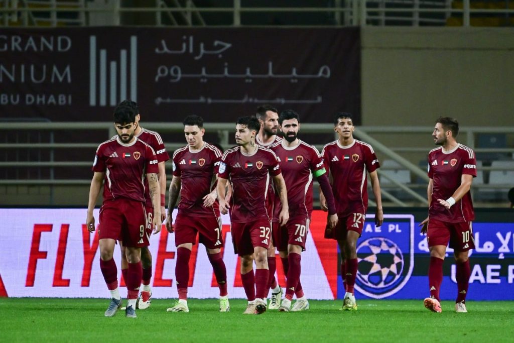 الوحدة ضد البطائح- المصدر: حساب رابطة المحترفين الإماراتية