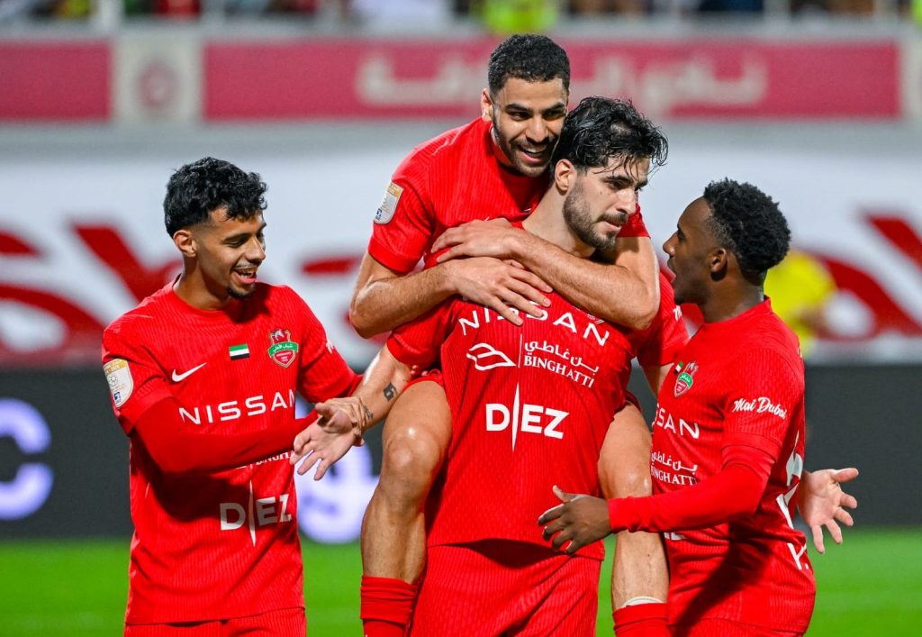 شباب الأهلي- المصدر: حساب رابطة المحترفين الإماراتية