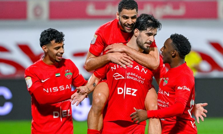 شباب الأهلي- المصدر: حساب رابطة المحترفين الإماراتية