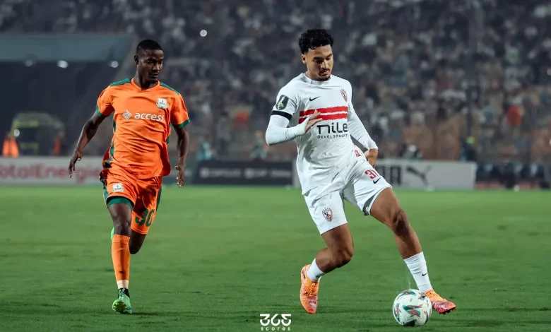 موعد مباراة الزمالك اليوم ضد زيسكو والقنوات الناقلة في الكونفدرالية الإفريقية 