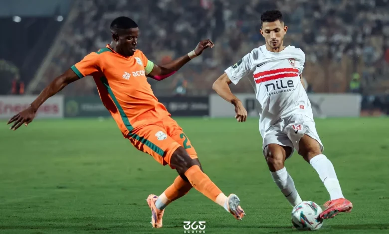 ما القناة الناقلة لمباراة الزمالك ضد زيسكو بالجولة 5 وأين تشاهد الكونفدرالية؟