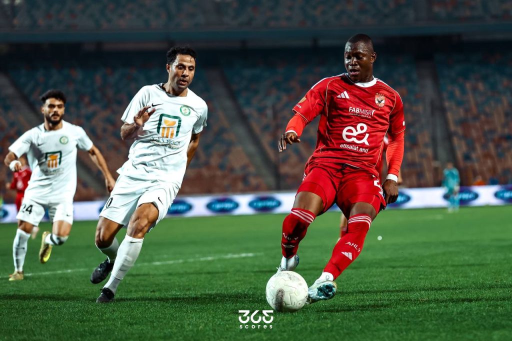 أليو ديانج - محمد إبراهيم - الأهلي - البنك الأهلي - تصوير: مصطفى الشحات