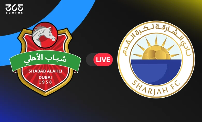 شباب الأهلي ضد الشارقة