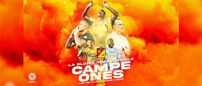 Deportivo Pereira es el actual Campeón de la Liga BetPlay Dimayor.