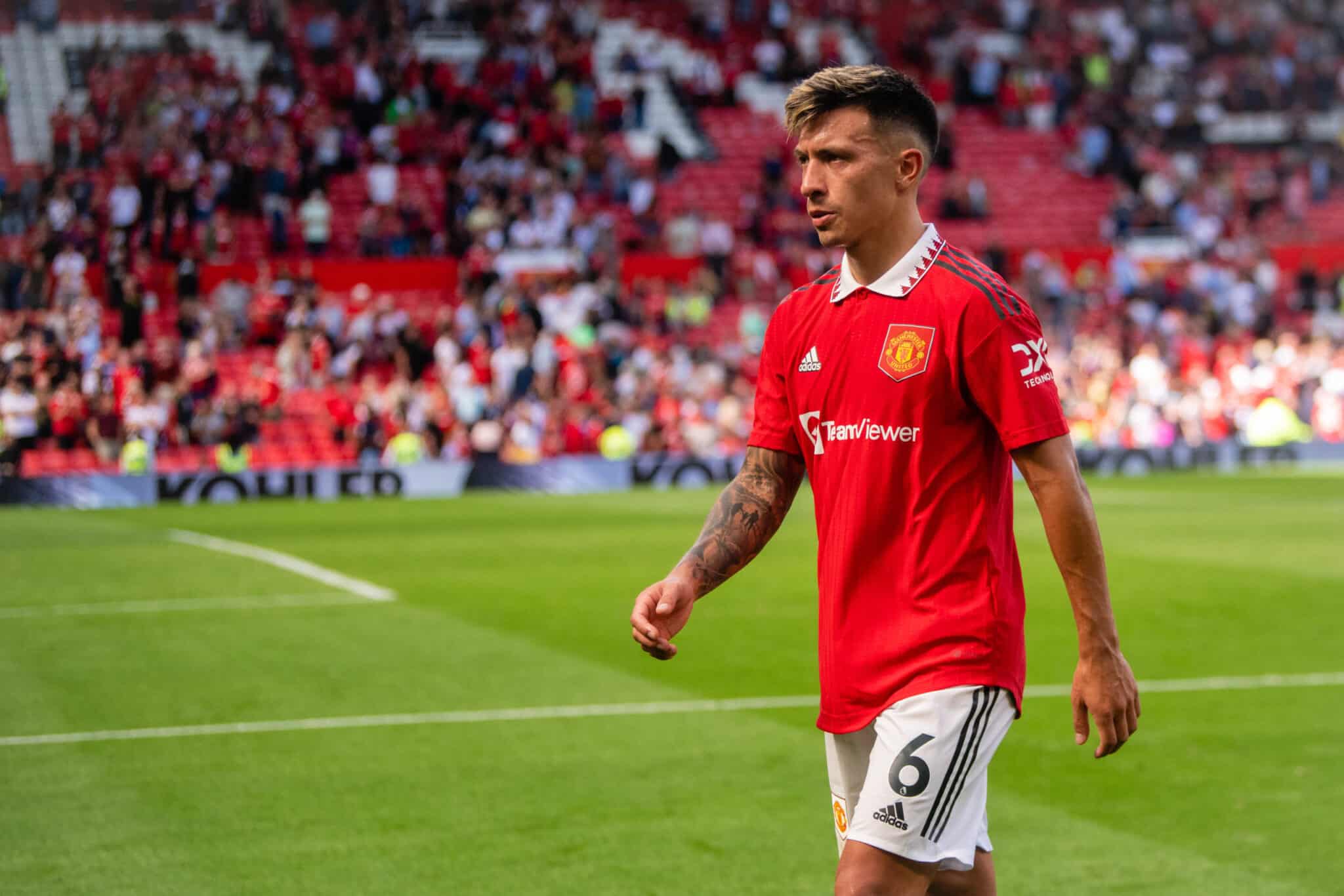 Vuelve Lisandro Martínez al Manchester United