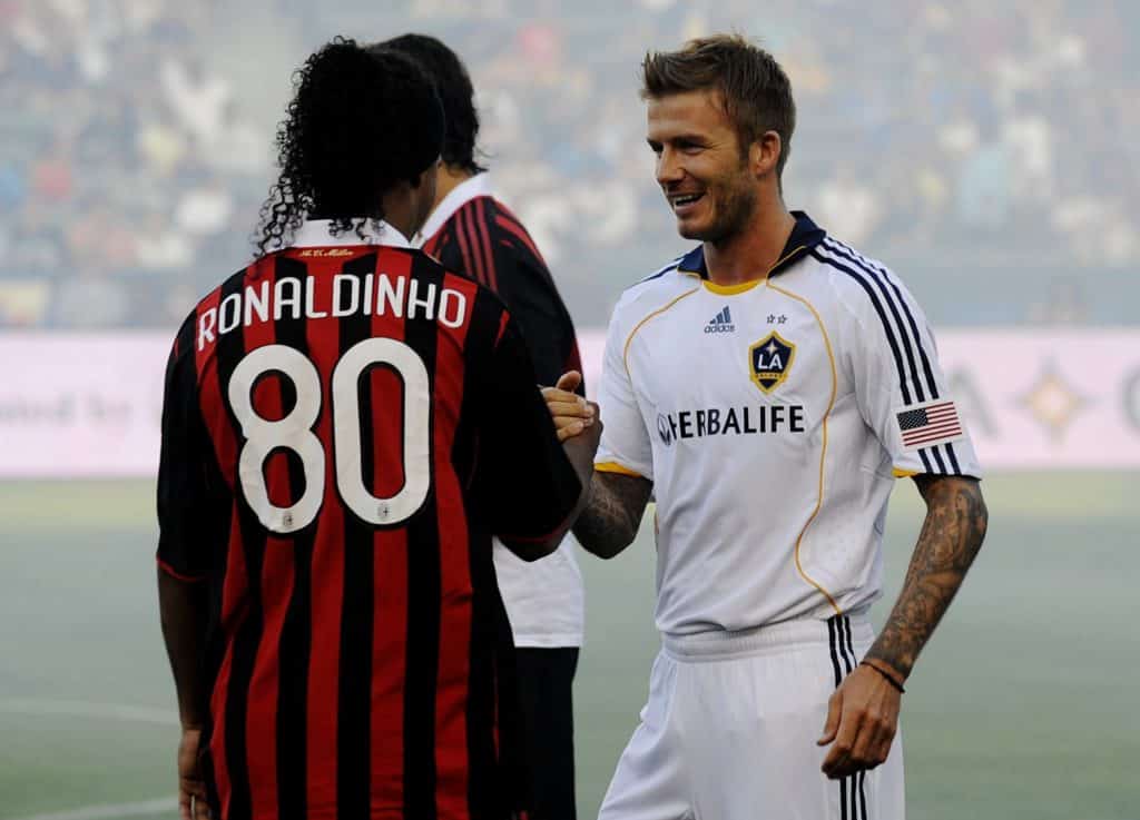 David Beckham se retiró del fútbol siendo jugador de la MLS.