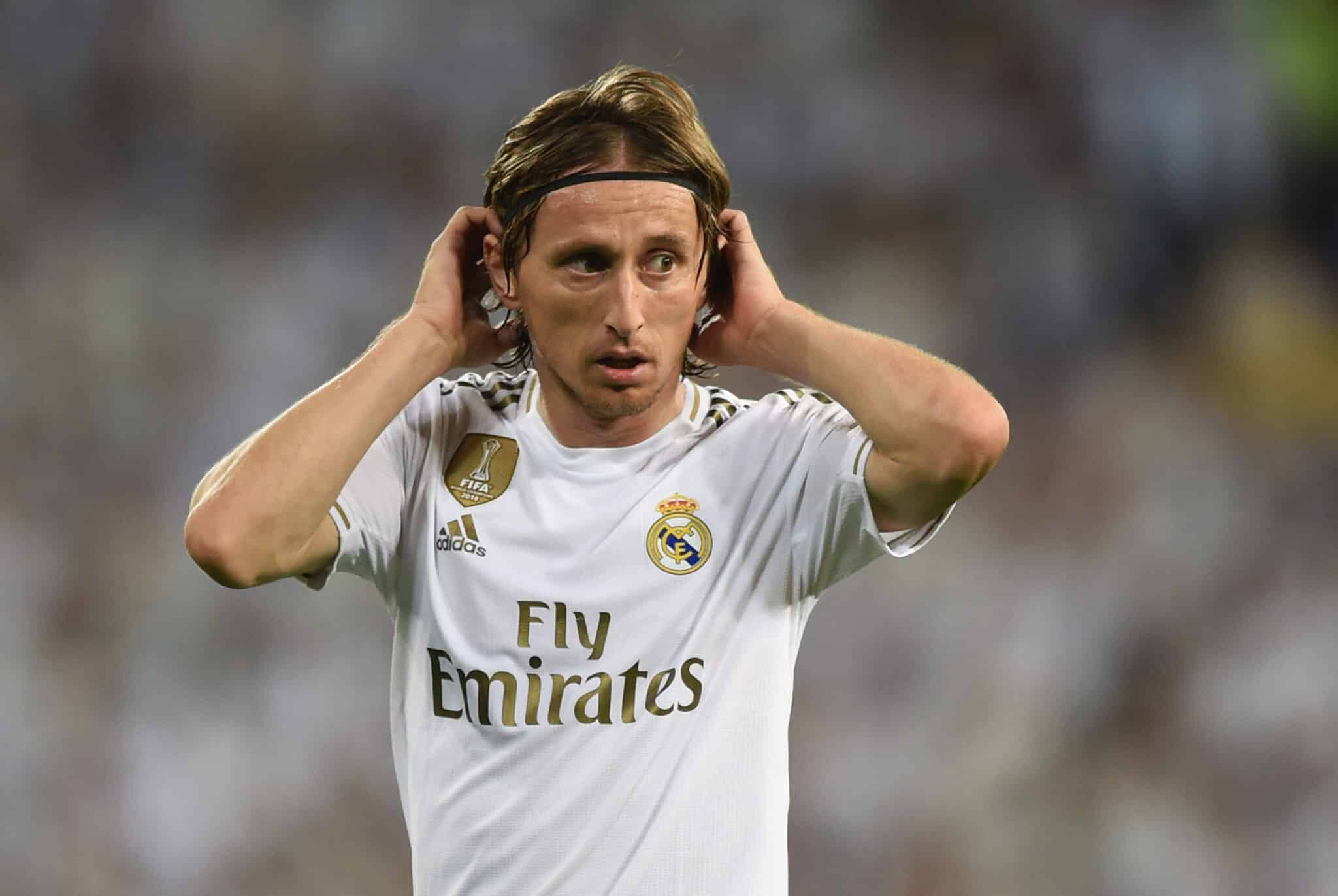 Luka Modric es uno de los capitanes del conjunto blanco